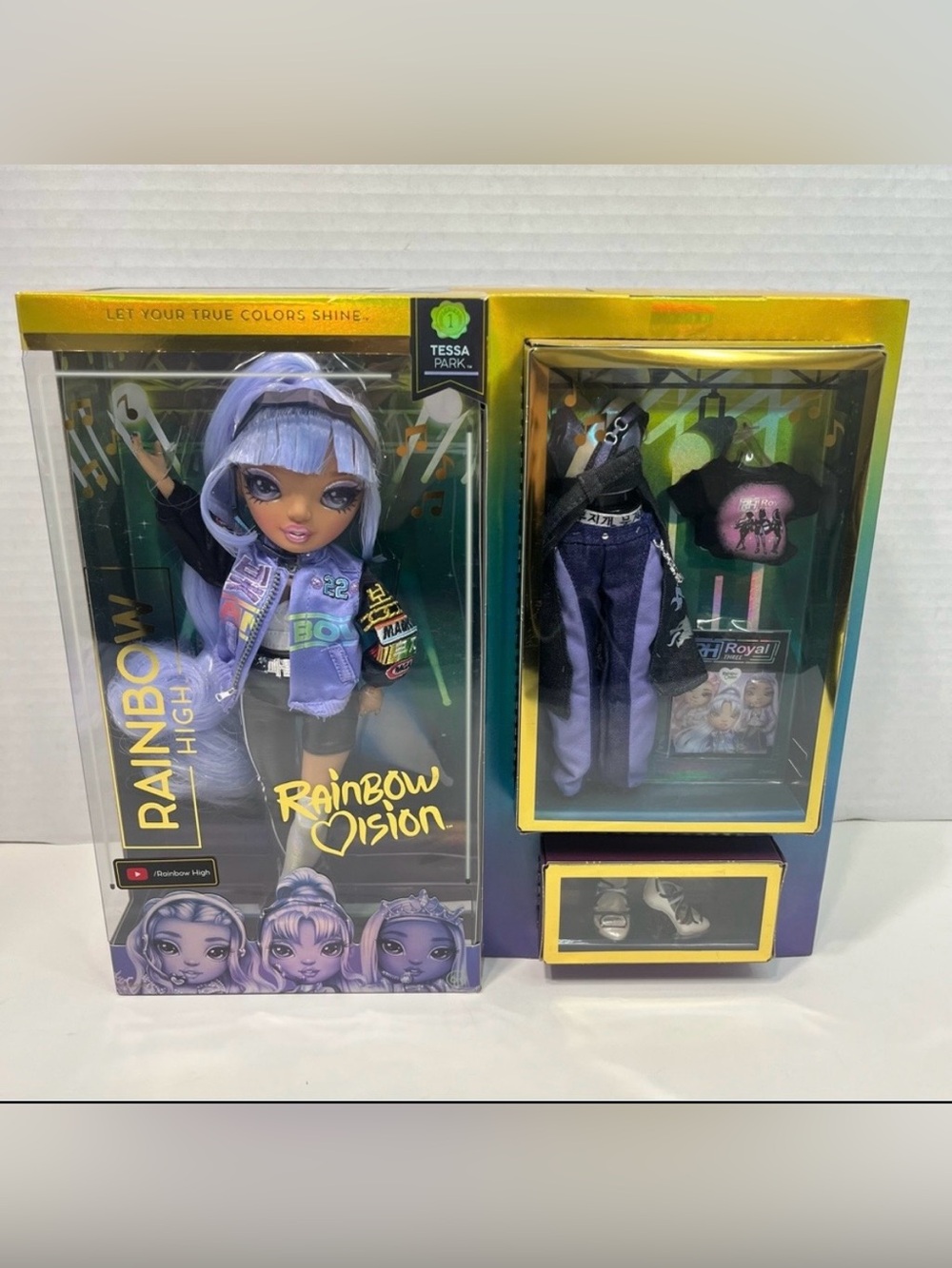 RAINBOW HIGH Tessa Park rainbow vision K-pop doll series 1 NEW sealed MGA 2022